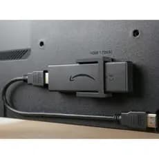 Suporte para Amazon Fire TV Stick – Montagem Segura e Anti‑Tensão no HDMI