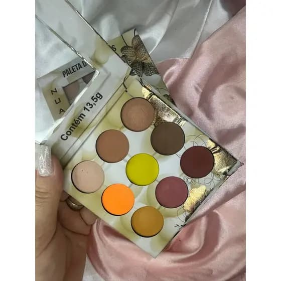 Paleta de Sombras Nuances  Ludurana maquiagem maquiagens atacado revenda