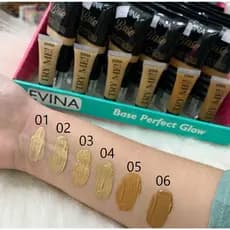 Base Perfect Glow Evina Make 50ML maquiagem maquiagens atacado revenda make