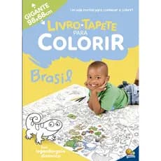 Livro Infantil Tapete para Colorir - Brasil