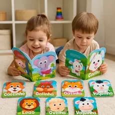 Kit com 8 Livros Infantil de Histórias para Ler para Crianças e Bebês