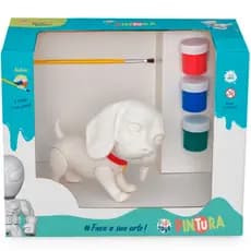 Brinquedo para Pintar Cachorrinho de Colorir Bill + 3 Anos