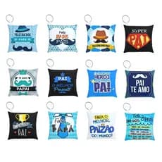 5 un. almochaveiros lembrancinhas personalizadas de dia dos pais