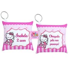 Kit 50 Almochaveiros tema Hello Kitty