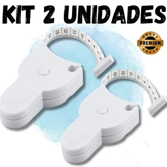 Fita Métrica Corporal Automática Retrátil 150cm, Autoaperto Flexivel Nova