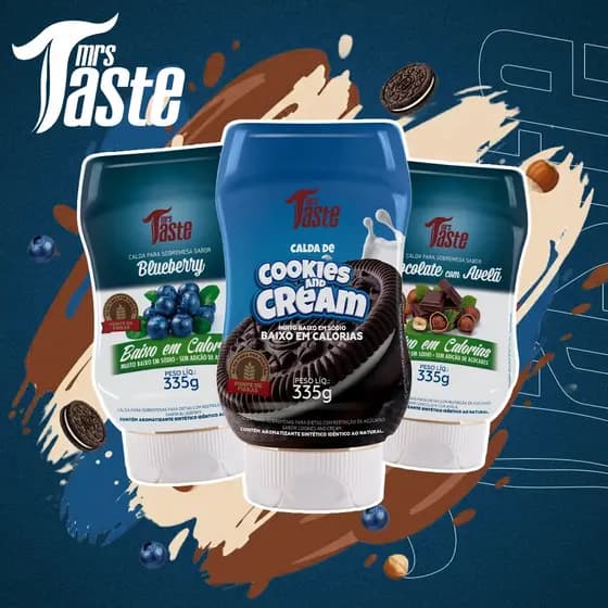 Calda p/ Sobremesa Mrs Taste Todos os Sabores