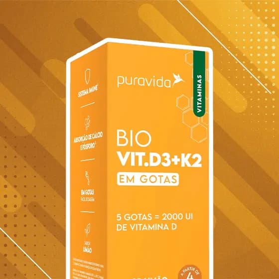 Bio Vit D3 + K2 (20ml) Puravida