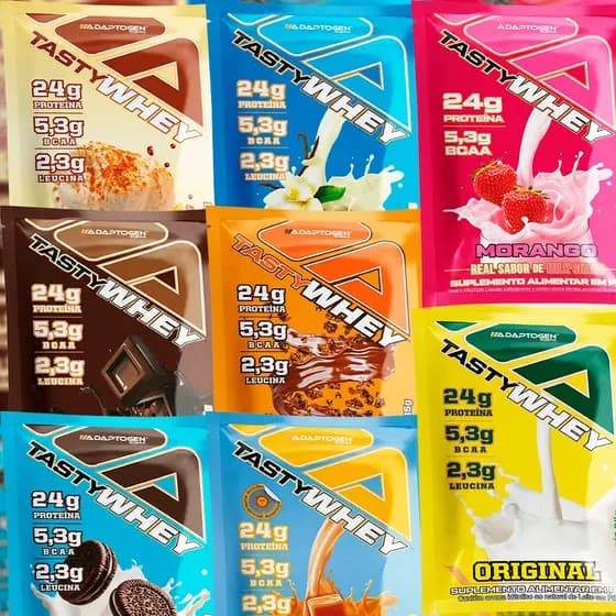 Tasty Whey 3W (sachê) Adaptogen Science