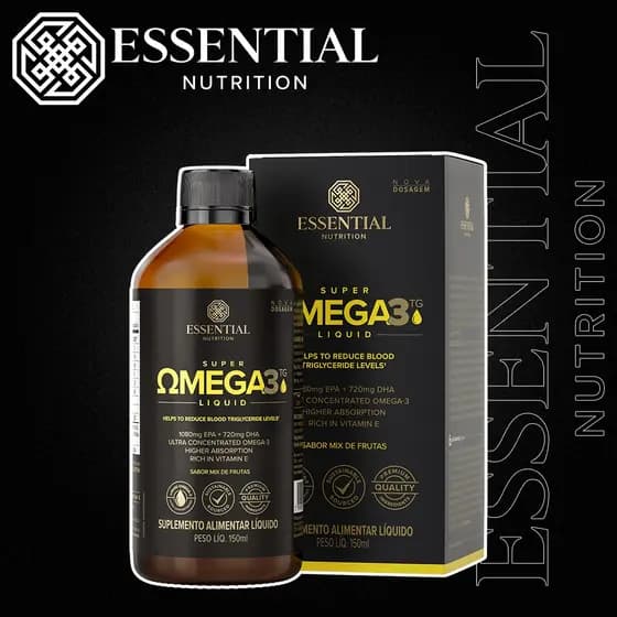 Super Ômega-3 TG Liquid (150ml) Essential Nutrition