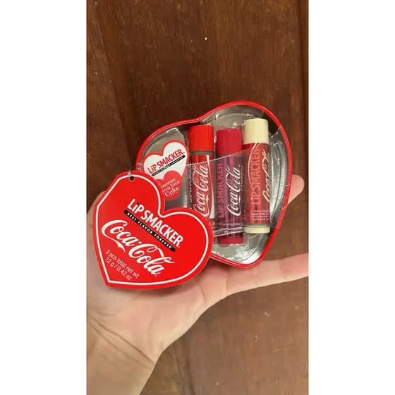 kit lipsmaker edição especial C O C A CO L A