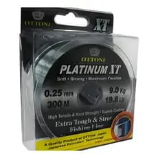 Linha De Pesca Monofilamento Platinum XT  Flexível Forte CARTELA - VARIAÇÕES