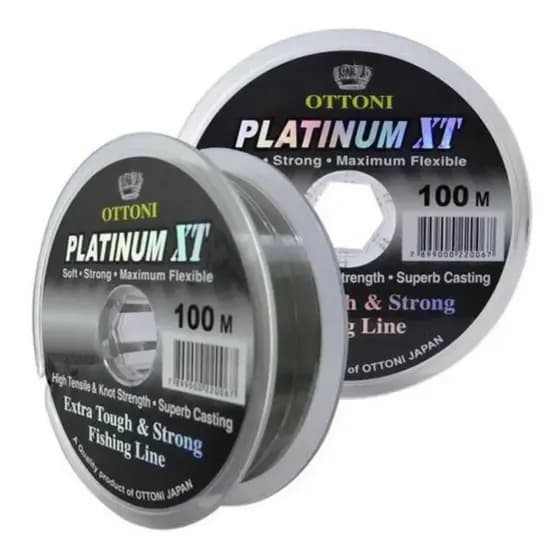 Linha Monofilamento Platinum Xt 0.25 / 0.30 100m