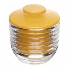 Manteigueira Francesa de Vidro Colmeia LYOR - Design Elegante, Preserva Manteiga, Uso Prático