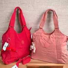 Bolsa Transversal Feminina Casual de Ombro com Alça Transversal Nylon Com Chaveiro