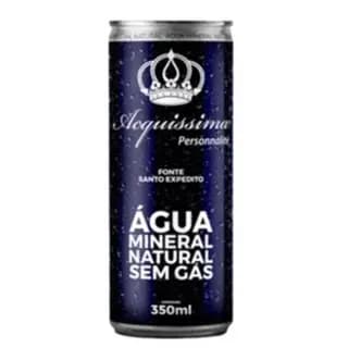 Água mineral acquissima lata 350 ml 12 unidades