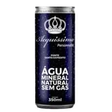 Água mineral acquissima lata 350 ml 12 unidades