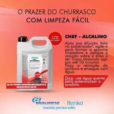 Chef Detergente - Desengordurante Alcalin0 - Renko
