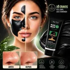 Mascara Bisnaga Black Mask Flash Matta Verde Xô Cravos