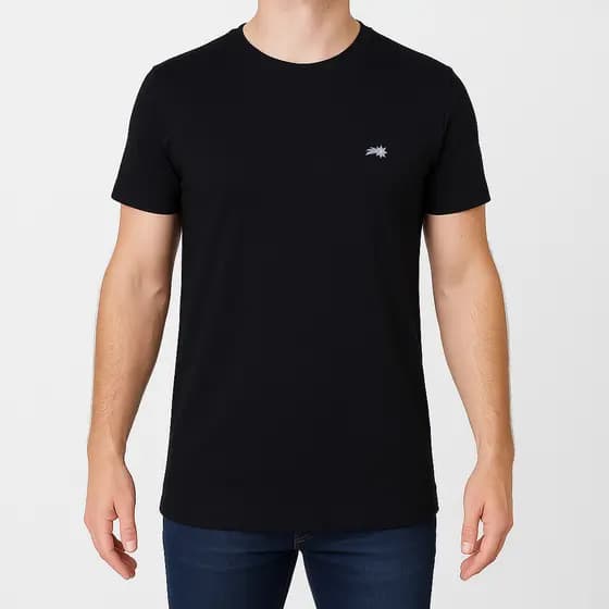 Camiseta Masculina Básica Algodão Premium Confortável Casual