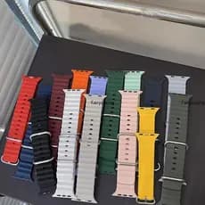 42 Cores Pulseira Oceânica Para Relógios Apple Série 8 ultra 49mm 45mm 41mm Smartwatch Relógio Inteligente 44mm 40m 42mm 38mm Acessórios iWatch 7 6 se 5