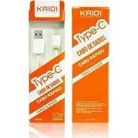 Cabo USB Tipo C 2.4A KD-TC30 - Kaidi