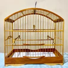 GAIOLA DE PASSEIO/ COLEIRO E PAPA CAPIM PARA AVES PEQUENAS