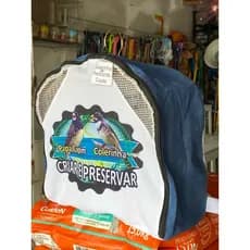 CAPA MOCHILA PARA PAPA CAPIM E COLEIRO TECIDO GROSSO