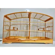GAIOLA VOADOR ARQUEADOR / VIVEIRO ARQUEADO 50 CM/ VOAODOR PARA COLEIRO/VOADOR PAP CAPIM
