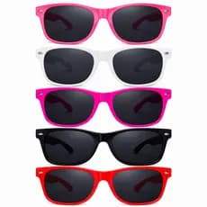 Kit 2 Óculos de Sol Infantil Colorido UV400 Modelo Warfer Fashion Criança Menino Menina