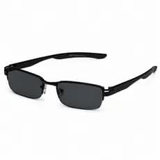 Óculos de Sol Retangular Vintage Retrô UV400 Lupinha Masculino Feminino Uso Diário