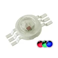 Power Led 3w Rgb 3 Chip Cores Vermelho Verde Azul K1763