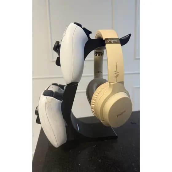Melhor suporte de controle design moderno para Vídeogame Fone Headset PS4 PS5 Xbox