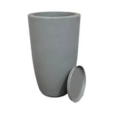 Vaso Bojo Coluna Jateada 55cm Grande Liso Fosco Vasos para Planta ou flor Decoração Casa Jardim
