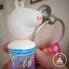 Tampa de Pasta de Dente Peppa Pig: Divertido e Encantador para a Higiene Bucal das Crianças!