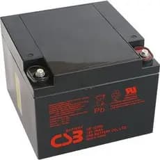 Bater!a Selada CSB12260 26Ah / 12V - Nobreak, UPS, Iluminação, Alarme, Telecom, Servidores, Entre outros
