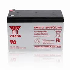 B@teria YUASA 12V 7,5Ah - Nobreaks (UPS) de alta performance, Sistemas de backup de energia, Sistemas de alarme.