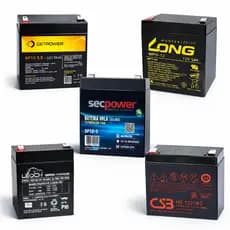 Bateri@ 5Ah / 12V - Alarme, Balança, Portão, Nobreak (UPS), Brinquedos Infantis - Várias Marcas