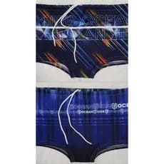 Kit 2 Sunga Juvenil Boxer Masculina com Forro Estampada moda Praia/Piscina