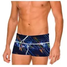 Sunga Boxer Masculina com Forro Estampada moda Praia/Piscina