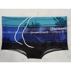 Sunga Juvenil Boxer Masculina com Forro Estampada moda Praia/Piscina