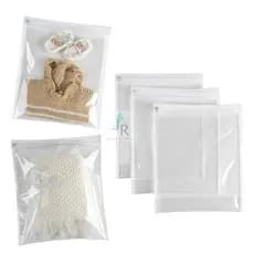 Kit 7 Saquinhos Maternidade Multiuso Com Zíper Organizador Nécessaire Envelope