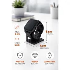 Kit 2/3/4/5 Suporte para Relógio Expositor Porta Relógio Organizador de Mesa para Coleção e Vitrine