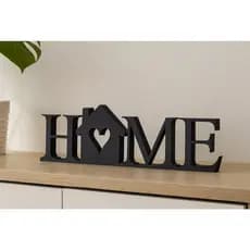 Letreiro Decorativo HOME com Casinha e Coração Decoração Moderna