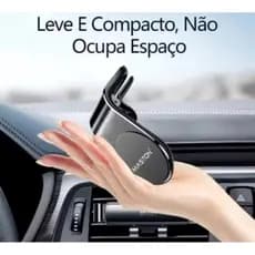 H'maston CJ-23 Suporte Celular Ima Para Carro Veicular Magnetico Universal 360°