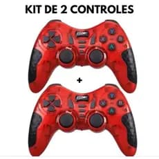 kits de Controles sem fio para PC, Ps3, ps2 PS1 Celular Android, Tablete e Box Tv. SMart TV