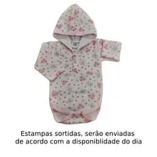 Promoção Body Manga Longa Soft Estampado MENINA/MENINO