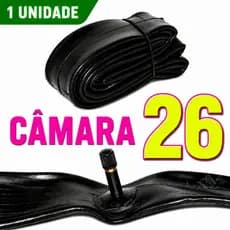 01 Ou 02 Unidades Câmara De Ar 26 Bike Paco Bico Grosso 26/1.75/2.125 Bicicleta