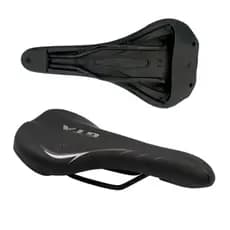 Selim Banco De Bcicleta GTA Preto C/ Cinza Sem Carrinhp Bike Mtb Speed
