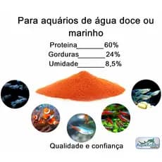 Ração Para Alevinos peixes de aquário - 15 Gramas