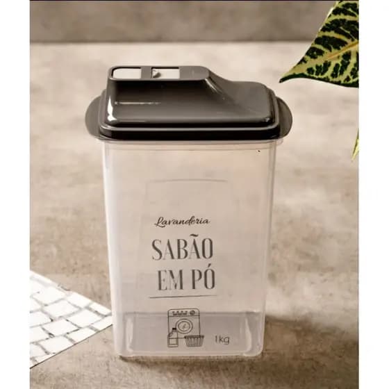 PORTA SABÃO EM PÓ COM DOSADOR 1,75L